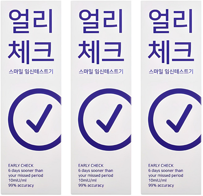 스마일랩 얼리체크 임신테스트기, 1개입, 3개