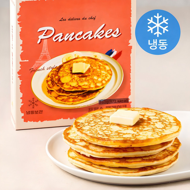 레델리스듀셰프 팬케이크 15cm (냉동), 340g, 1개입, 1개