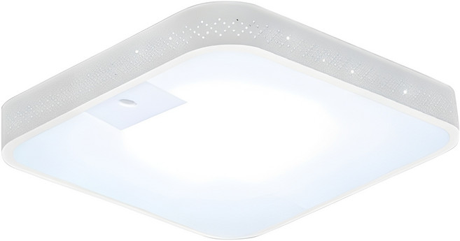 가온엘이디 마름모 LED 센서등 15W, 화이트+주광색, 1개