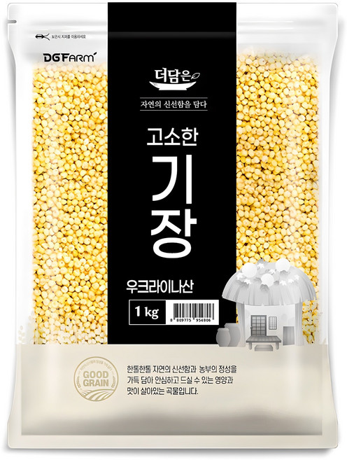 더담은 고소한 기장, 1kg, 1개