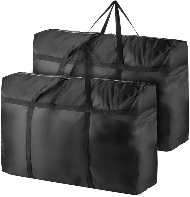 코멧 홈 수납가방 특대형 180L (100x30x60cm) 2개, 블랙