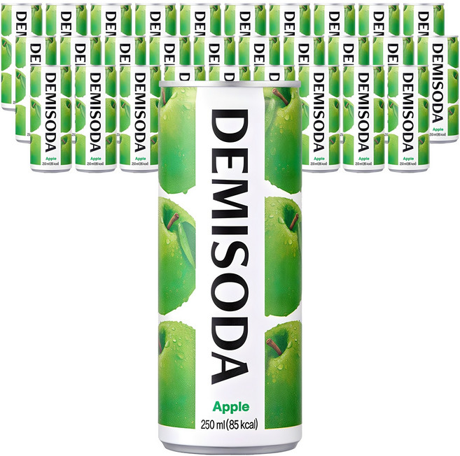 데미소다 애플, 250ml, 30개