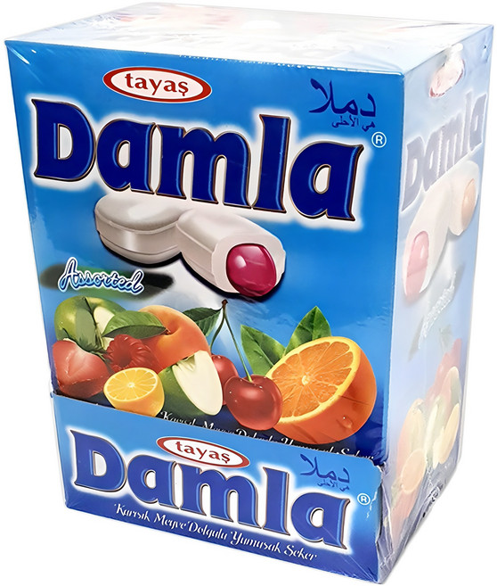 담라 어소티드 소프트캔디 블루, 2kg, 1개