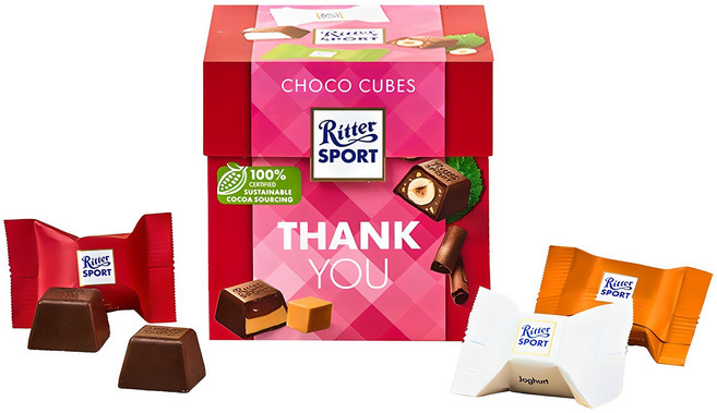 리터스포트 초코큐브 땡큐, 176g, 1개