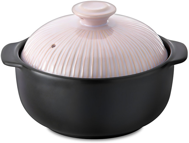 키친플라워 루시아 내열 냄비 대, 19cm, 1개