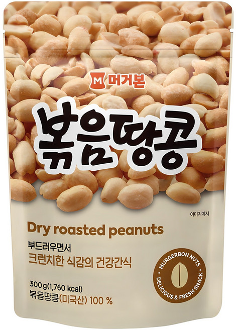 머거본 볶음땅콩, 300g, 1개