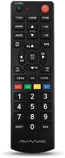 에이브이맥스 TV통합리모컨, AV-1800, 1개