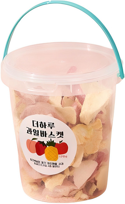 THEHARU 과일바스켓 동결건조과일칩 4종 블랜딩, 1개, 120g