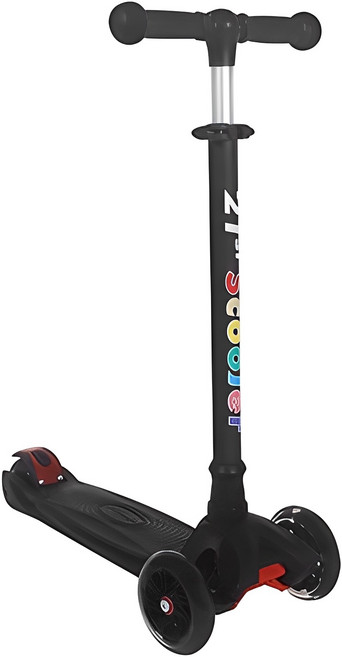 21st 뉴 컬러 페인팅 탈부착식 아동용 킥보드, 블랙, 1개