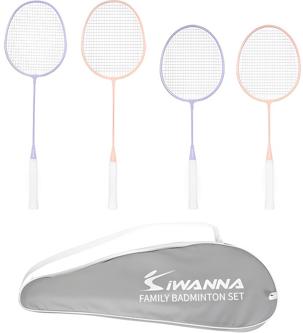 아이워너 패밀리 배드민턴 세트, 1세트