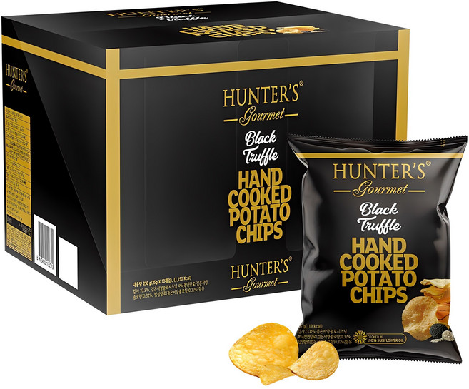 헌터스고메 블랙트러플 포테이토칩, 250g, 1개
