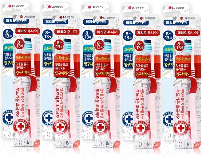 페리오 키즈 어린이 칫솔 4단계, 랜덤 발송, 1개입, 10개 - 쿠팡