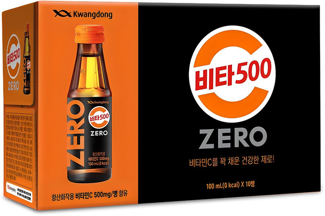 비타500 제로, 100ml, 10개