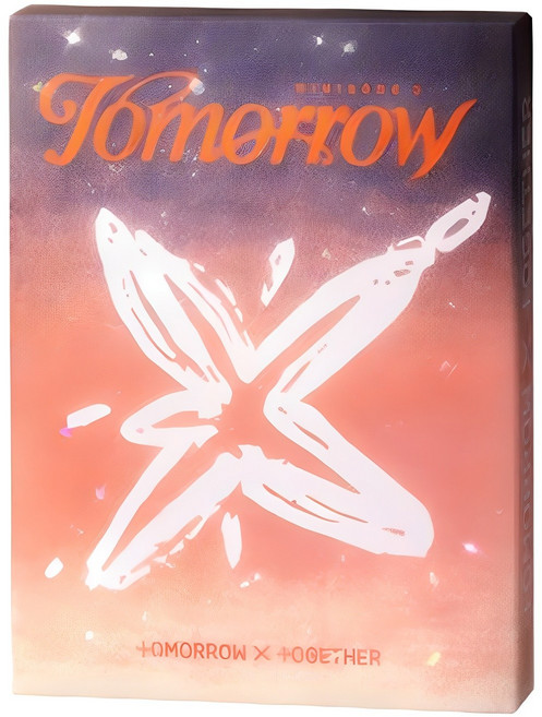 투모로우바이투게더 TXT minisode 3 : TOMORROW Light 버전 + 패키지 박스 + 앨범 스탠드 + 포스트카드 23종 세트 + 리릭 카드 + 포토카드 랜덤발송 + 스티커 + 미니포스터 + CD 봉투 + CD-R 랜덤발송 세트, 1CD
