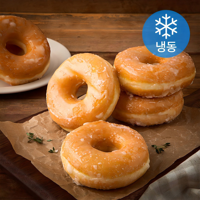 디엔비 글레이즈드 도넛 (냉동), 50g, 10개입, 1개