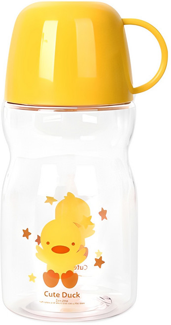 마이스타일 주주 물병, 옐로, 350ml, 1개