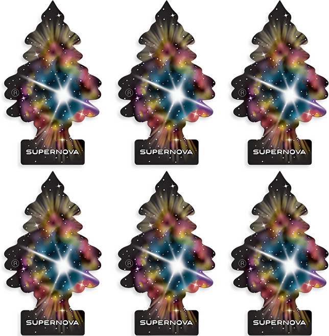 리틀트리 종이 방향제, 슈퍼노바, 6개