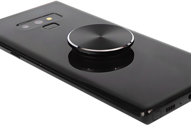 디오랩 메탈 마그네틱 휴대폰 엣지 스마트톡, 샤인 블랙, 1개