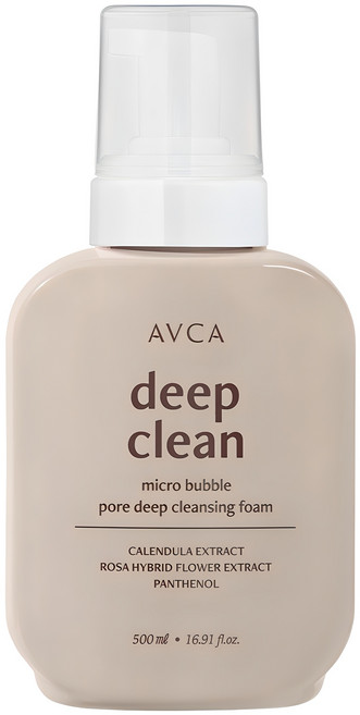 아브카 모공 딥 클린 마이크로 버블 클렌징폼, 500ml, 1개