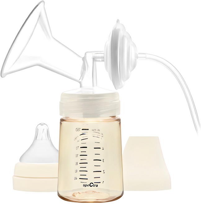 스펙트라 PPSU 와이드 수동식 유축세트, 혼합색상, 1세트