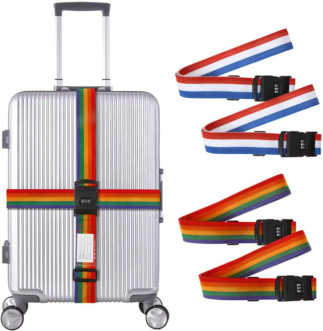 코멧 캐리어 벨트 잠금 스트랩 4종 세트