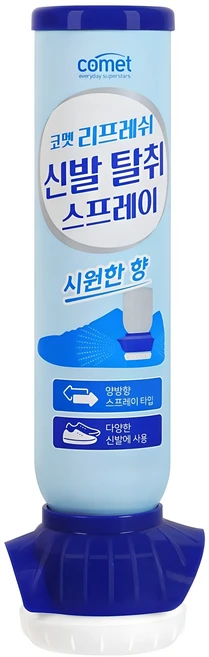 코멧 리프레쉬 신발 탈취 스프레이, 100ml, 1개 - 쿠팡