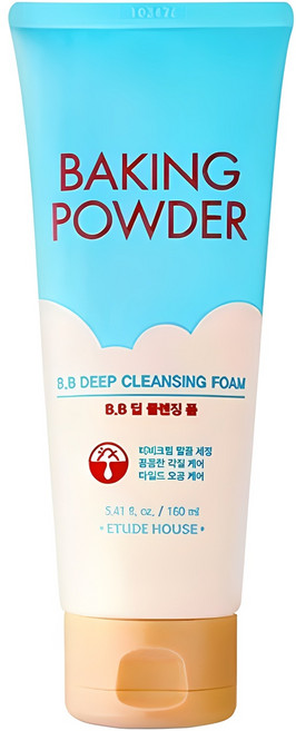 에뛰드하우스 베이킹파우더 BB 딥 클렌징 폼, 160ml, 1개