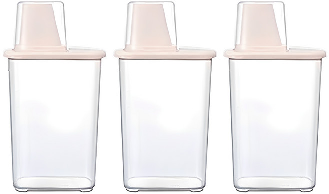 제오닉 매일 쓰는 세제 용기 1000ml + 라벨지, 혼합색상, 3세트