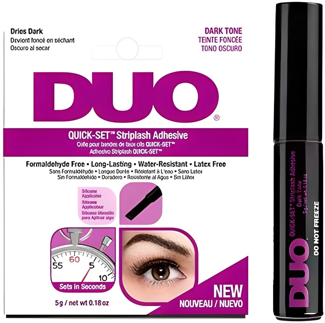 듀오 퀵셋 속눈썹 접착제, 다크, 1개 - 쿠팡