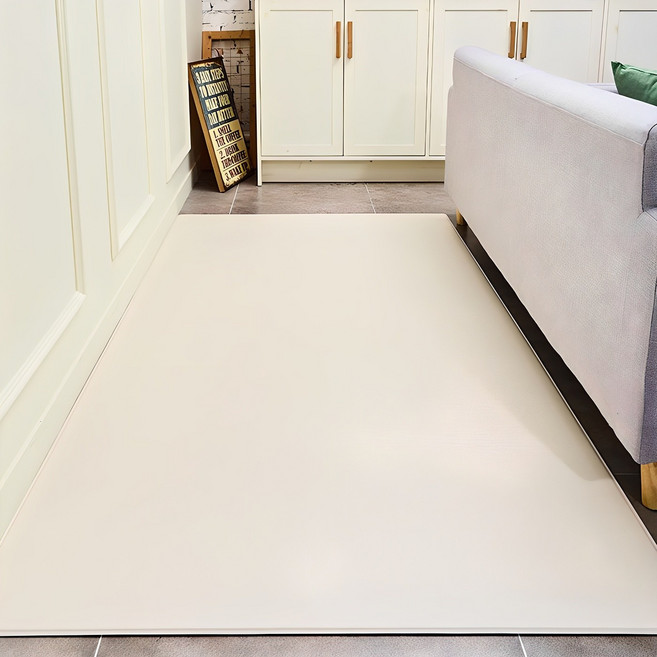 딩동펫 반려동물 방수 미끄럼방지 매트, 크림 베이지, 1개