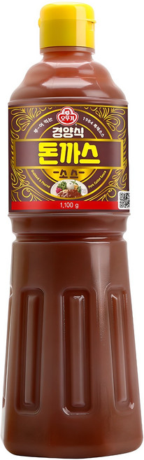 오뚜기 경양식 돈까스소스, 1.1kg, 1개