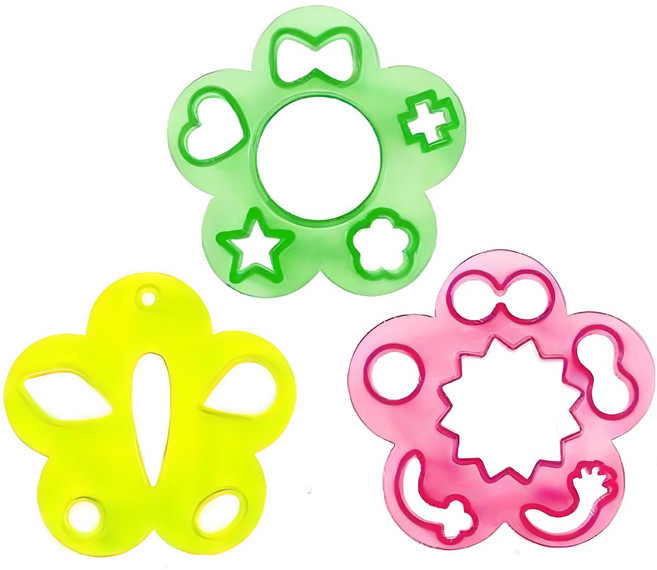 아네스트 야채 햄 치즈 데코틀 1탄 세트 MP220, 혼합색상, 1세트