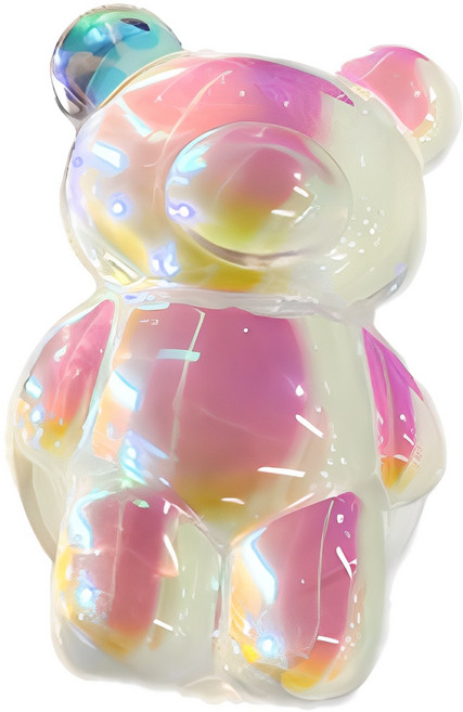 오로라 베어 스마트톡, 1개, 핑크