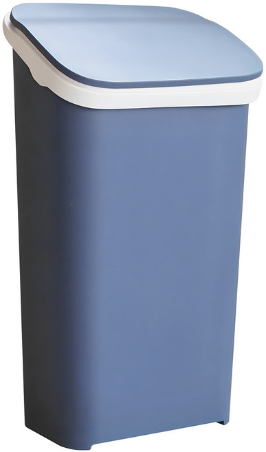 가담다 원터치 플라스틱 휴지통 20L, 딥블루