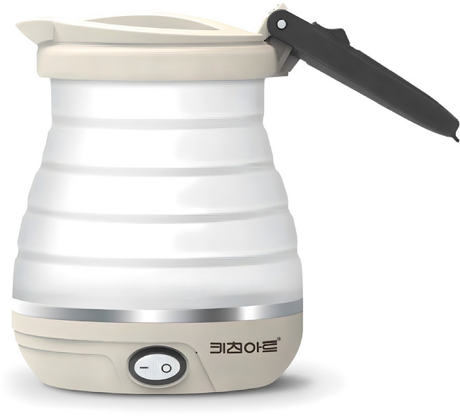 키친아트 프리미오 포터블 폴딩 전기포트 0.6L, KK-750HF