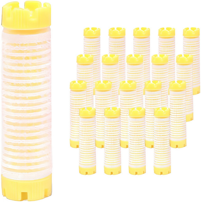 MEO 헤어 구르프 셀프 파마용품 매직롯드 중형 20p, 혼합색상, 1세트