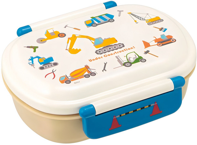 스케이터 휴대용기 360ml 1단 도시락, 중기자동차, 1개