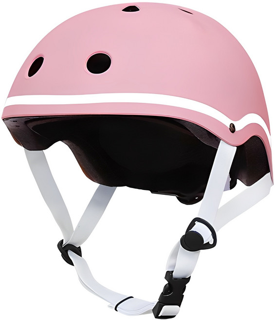휠러스 스케이드보드 운동용 안전 헬멧 WH-90, 핑크, 1개