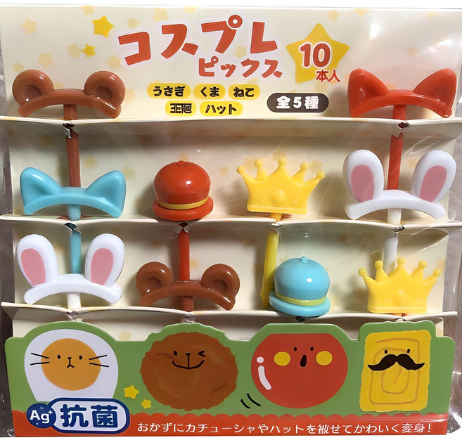 코스프레 도시락픽, 10개입, 1개