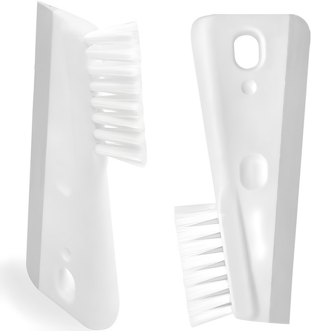 솔앤소울 미니 핸드 스퀴지 다용도 틈새 브러쉬, 혼합색상, 2개