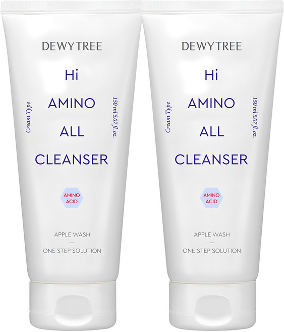 듀이트리 하이 아미노 올 클렌저, 150ml, 2개