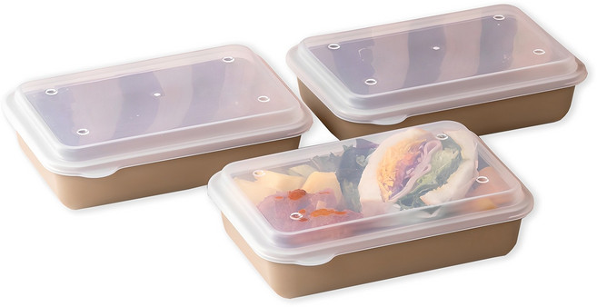 아띠홈 밀프렙 도시락, 초코, 3개