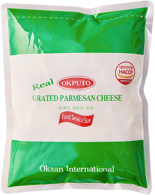 리얼 그레이티드 파마산 치즈, 1kg, 1개