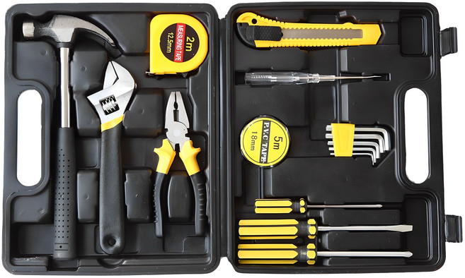 홈어스 실속 공구세트 HS-004, 공구 16종, 1세트