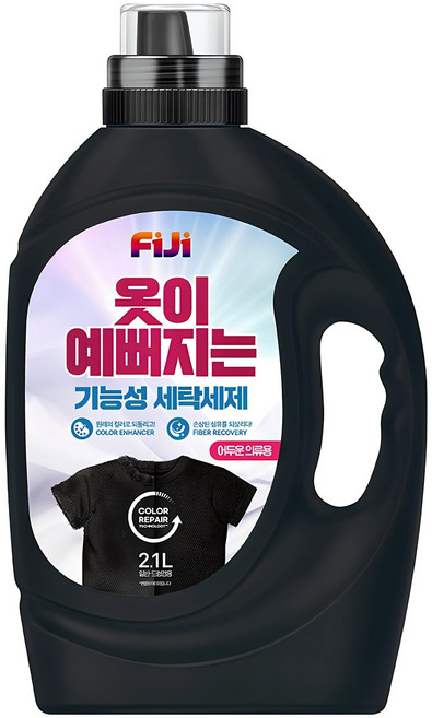 피지 옷이 예뻐지는 기능성 세탁세제 어두운 의류용 액상세제 본품, 2.1L, 1개