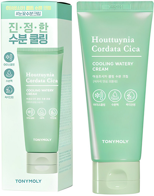 토니모리 어성초 시카 쿨링 수분 크림, 90ml, 1개