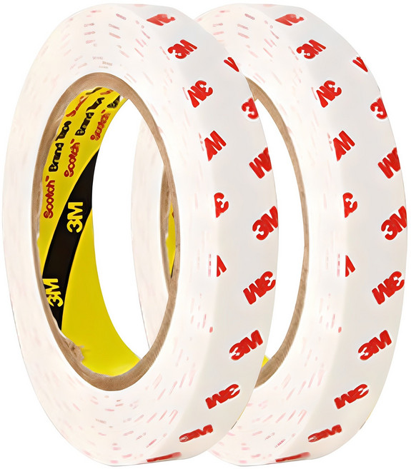 스카치 다용도 폼 양면 테이프 18mm x 5m, 흰색, 2개