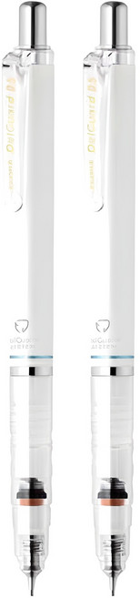 델가드 샤프 화이트, 0.5mm, 2개