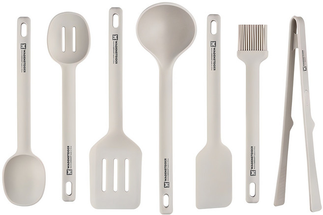 바겐슈타이거 에델 실리콘 키친툴 7종 세트, 7p, 라이트, 1세트