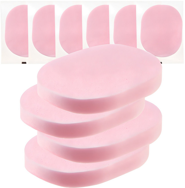 비타할로 클렌징 스펀지 15mm, 핑크, 10개